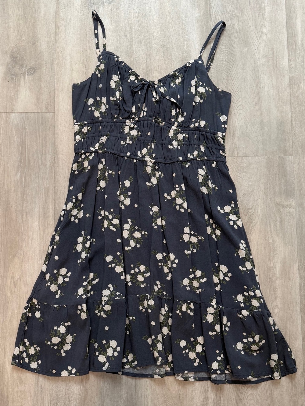 Hollister Blue Floral Dress